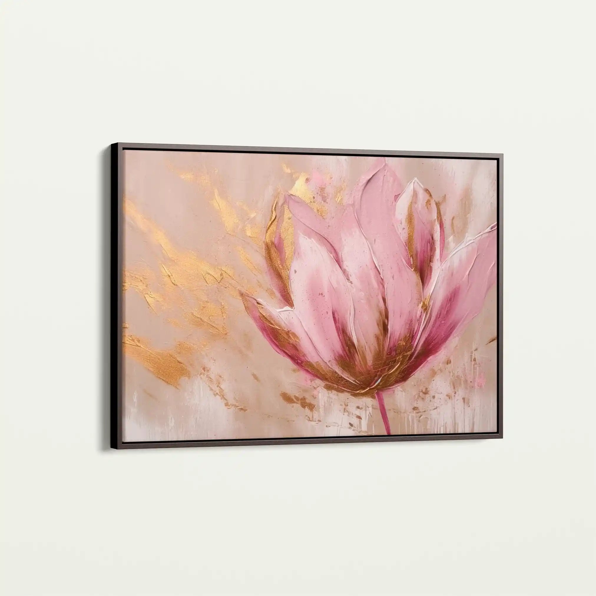 Floral Canvas Wall Art WAD221-F 90 x 60 cm / Stretched on hidden frame