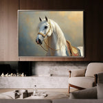 Horses 221 Canvas Art 90 x 60 cm / Stretched on hidden frame