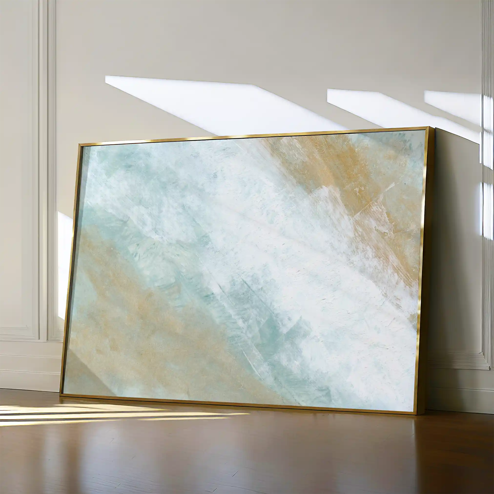 Abstract 222 Canvas Art 60 x 40 cm / Stretched on hidden frame