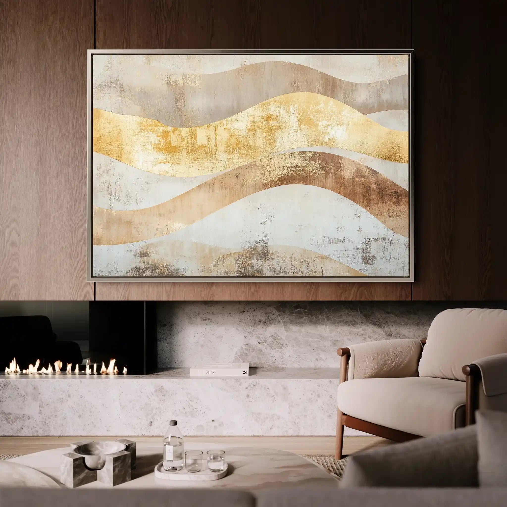 Boho 222 Canvas Art 90 x 60 cm / Stretched on hidden frame