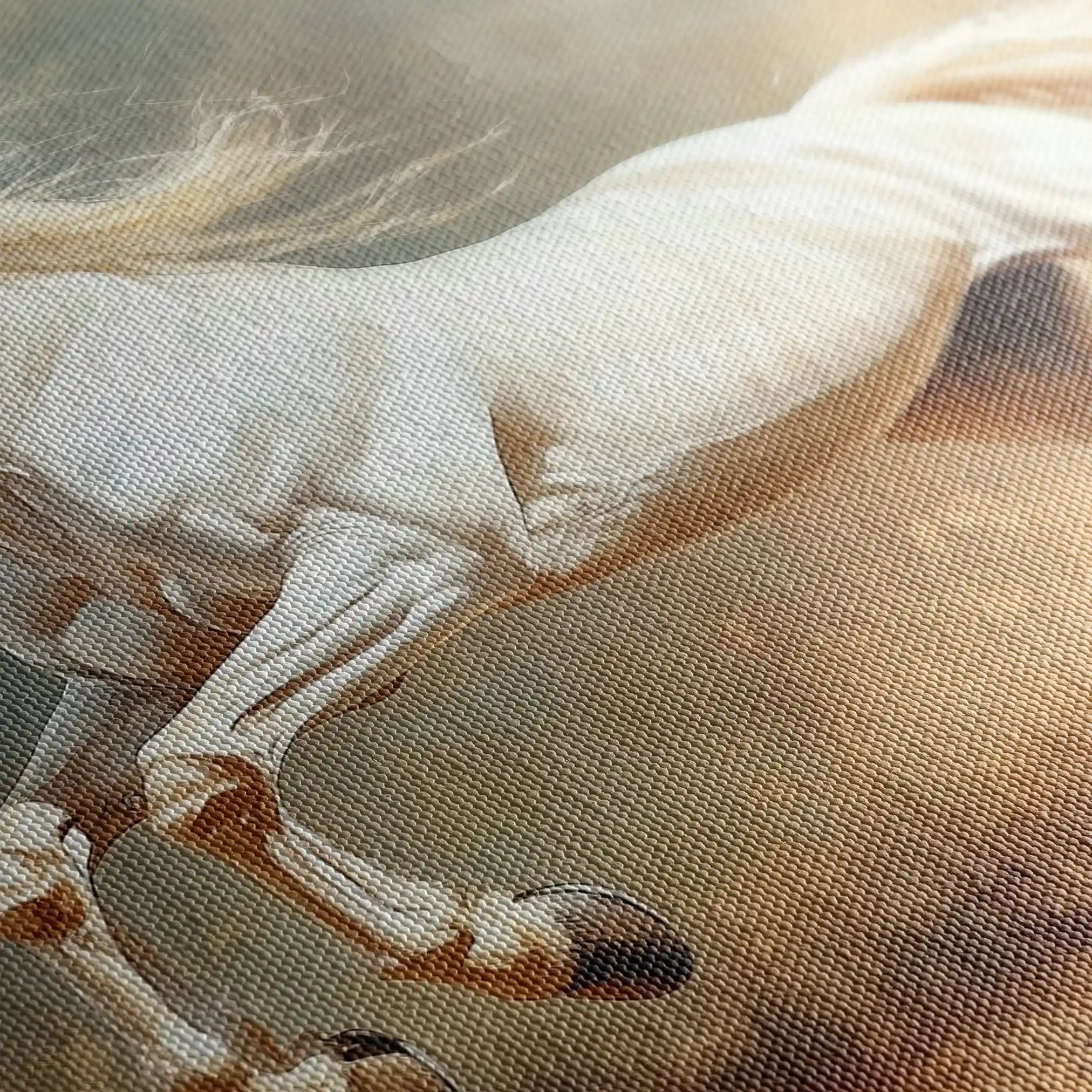 Horses 222 Canvas Art 90 x 60 cm / Stretched on hidden frame