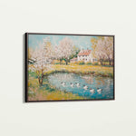 Landscape 222 Canvas Art 90 x 60 cm / Stretched on hidden frame