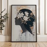 Portrait 222 Canvas Art 90 x 60 cm / Stretched on hidden frame