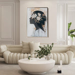 Portrait 222 Canvas Art 90 x 60 cm / Stretched on hidden frame