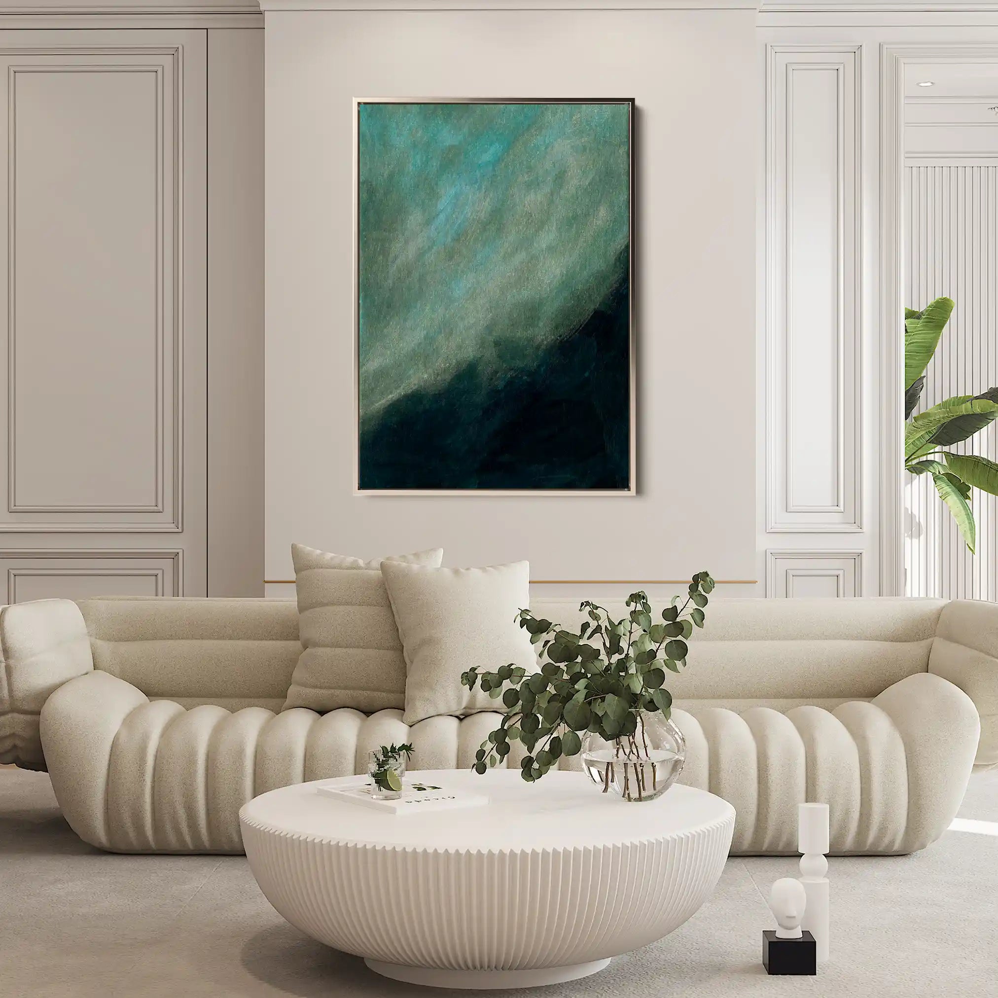 Abstract 223 Canvas Art 60 x 40 cm / Stretched on hidden frame