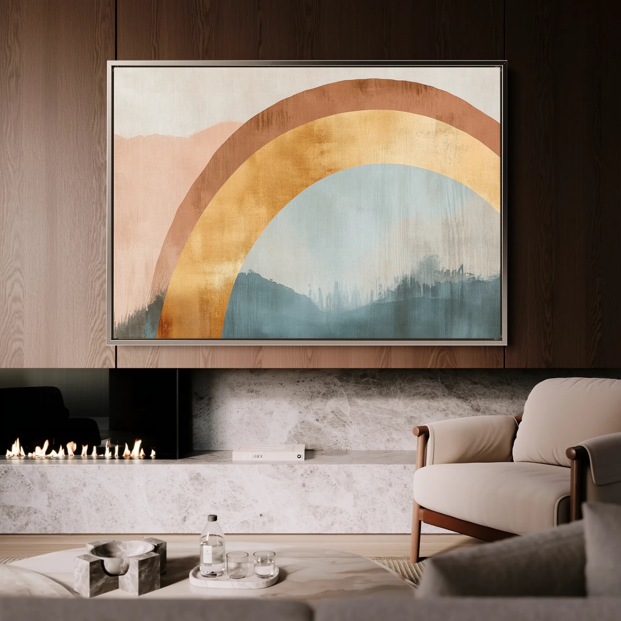 Boho Canvas Wall Art WAD223-BH 90 x 60 cm / Stretched on hidden frame