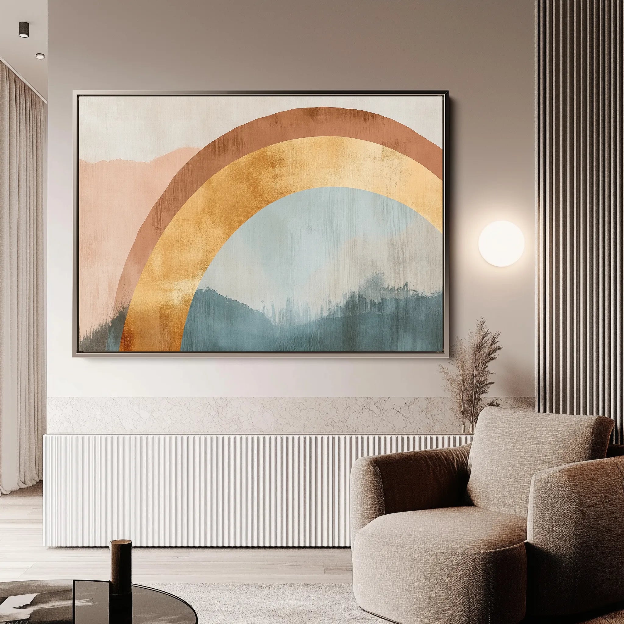 Boho Canvas Wall Art WAD223-BH 90 x 60 cm / Stretched on hidden frame