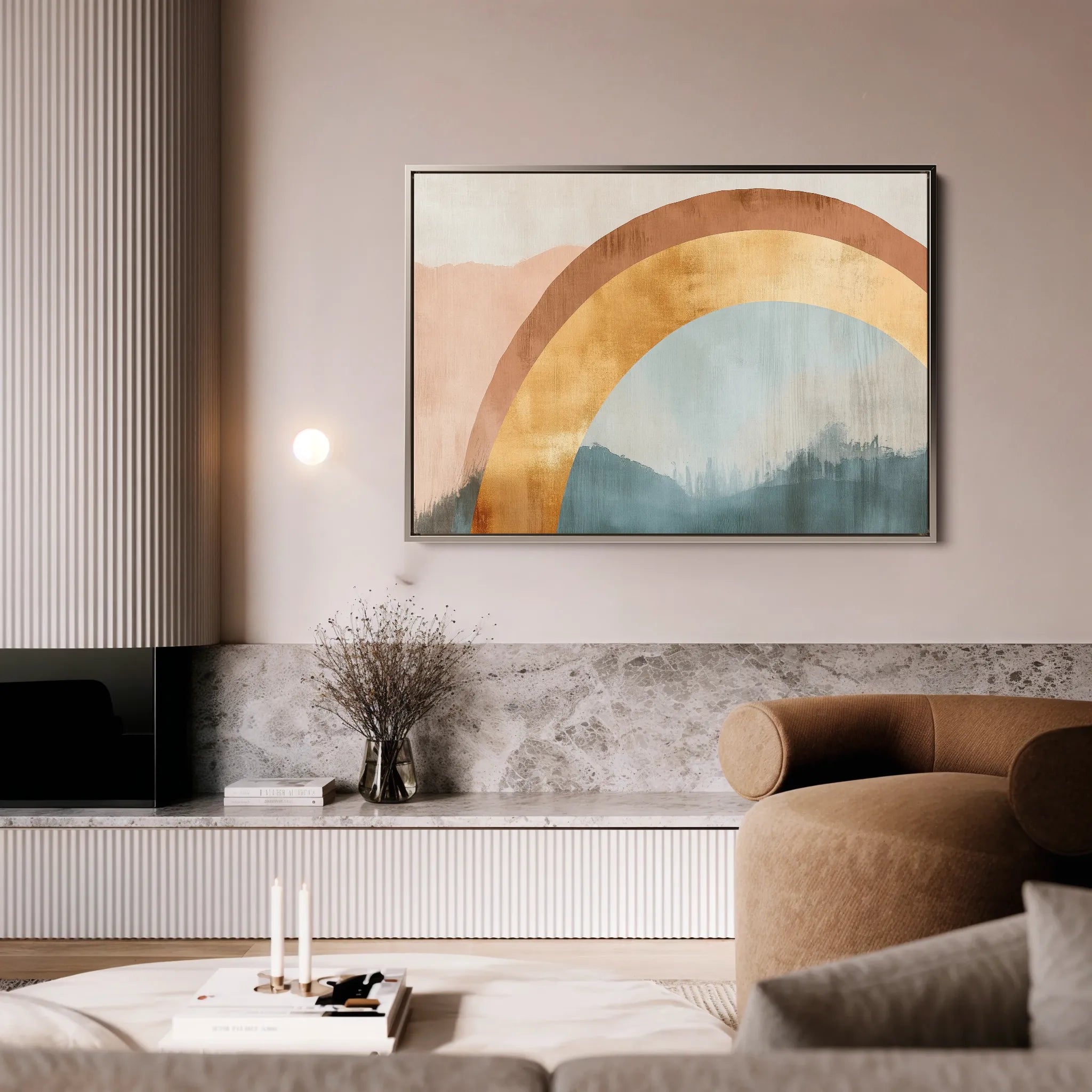 Boho Canvas Wall Art WAD223-BH 90 x 60 cm / Stretched on hidden frame