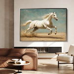 Horses 223 Canvas Art 90 x 60 cm / Stretched on hidden frame