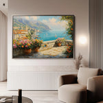 Landscape 223 Canvas Art 90 x 60 cm / Stretched on hidden frame