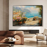 Landscape 223 Canvas Art 90 x 60 cm / Stretched on hidden frame