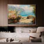 Landscape 223 Canvas Art 90 x 60 cm / Stretched on hidden frame