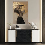 Portrait 223 Canvas Art 90 x 60 cm / Stretched on hidden frame