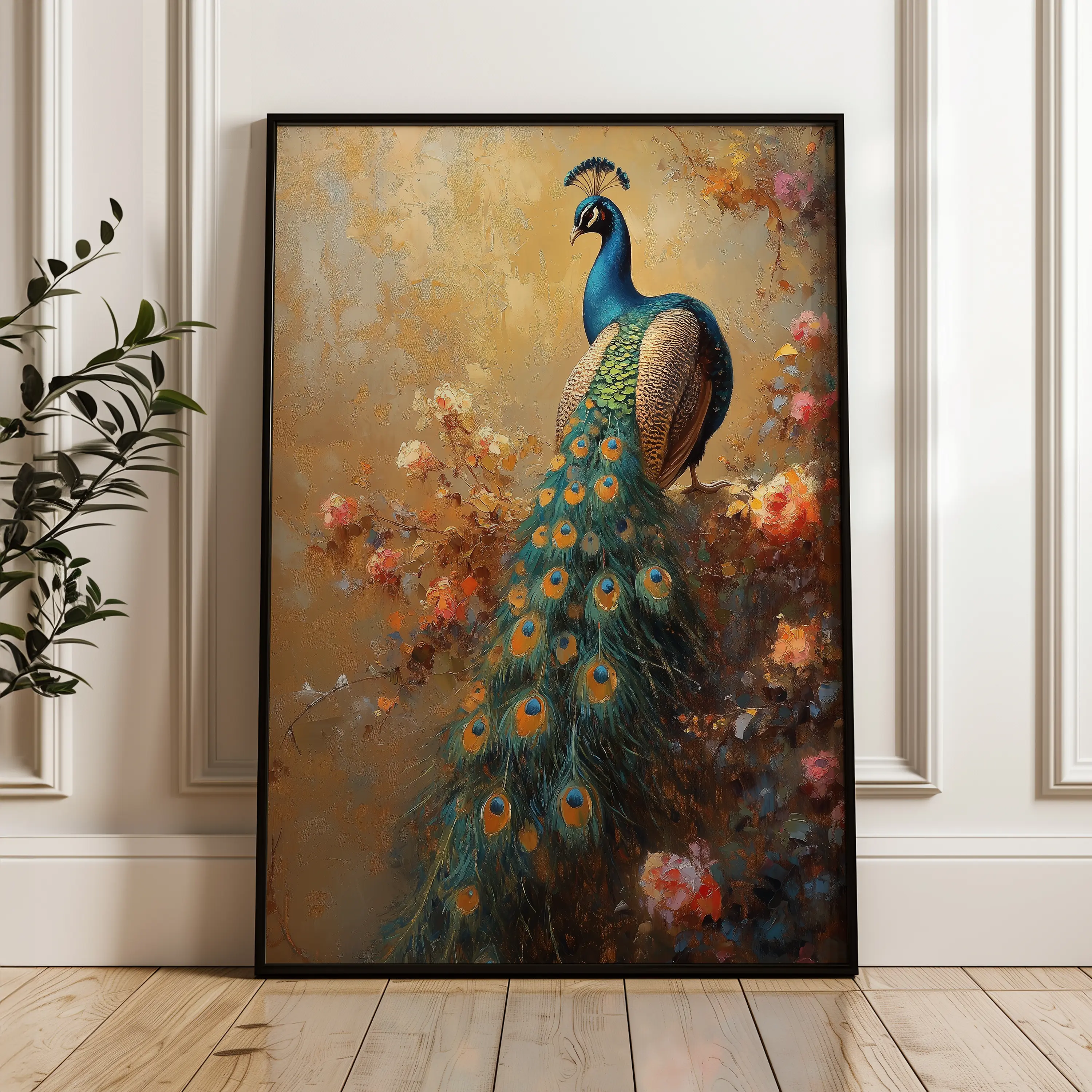 Animals Canvas Wall Art WAD224-AN 90 x 60 cm / Stretched on hidden frame