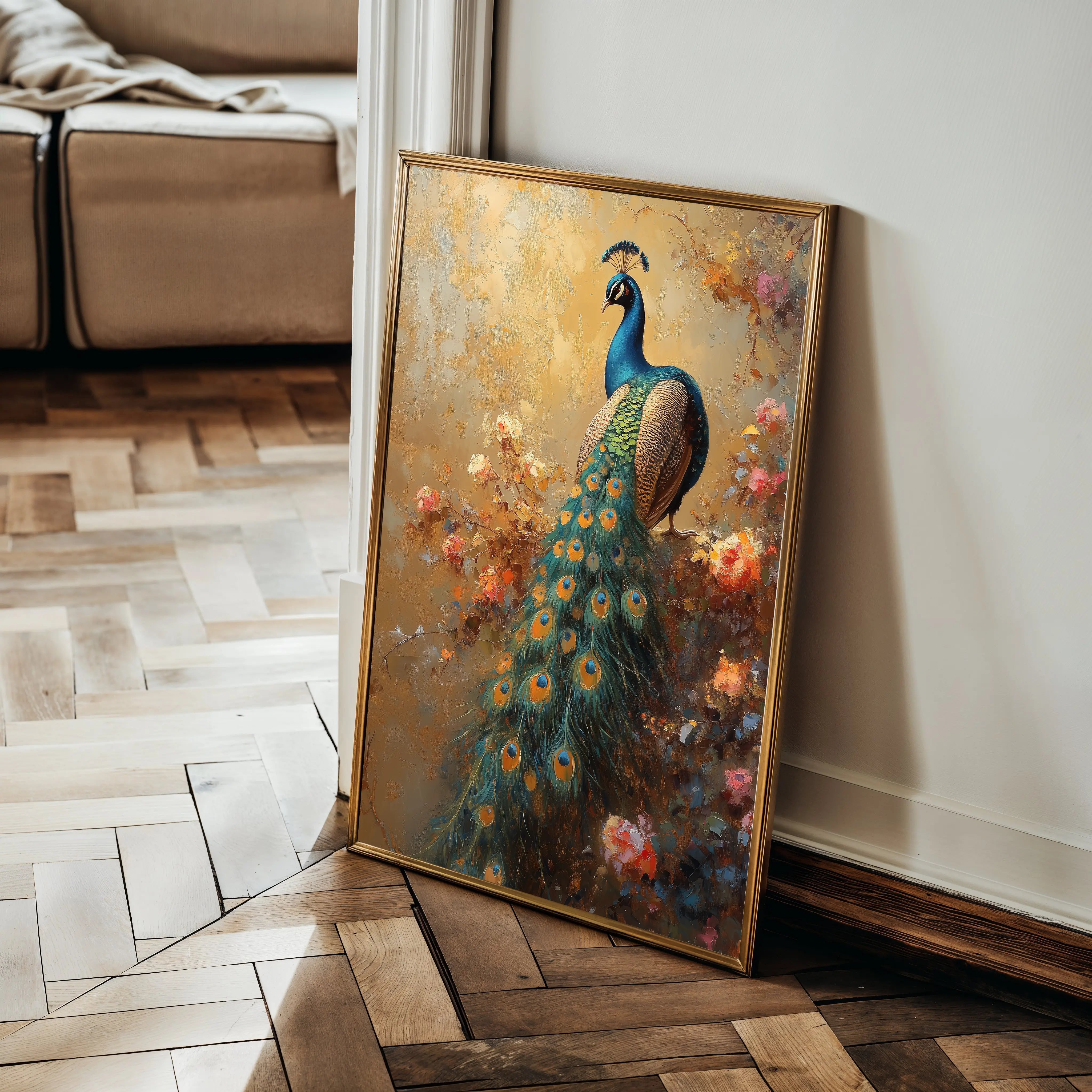 Animals Canvas Wall Art WAD224-AN 90 x 60 cm / Stretched on hidden frame