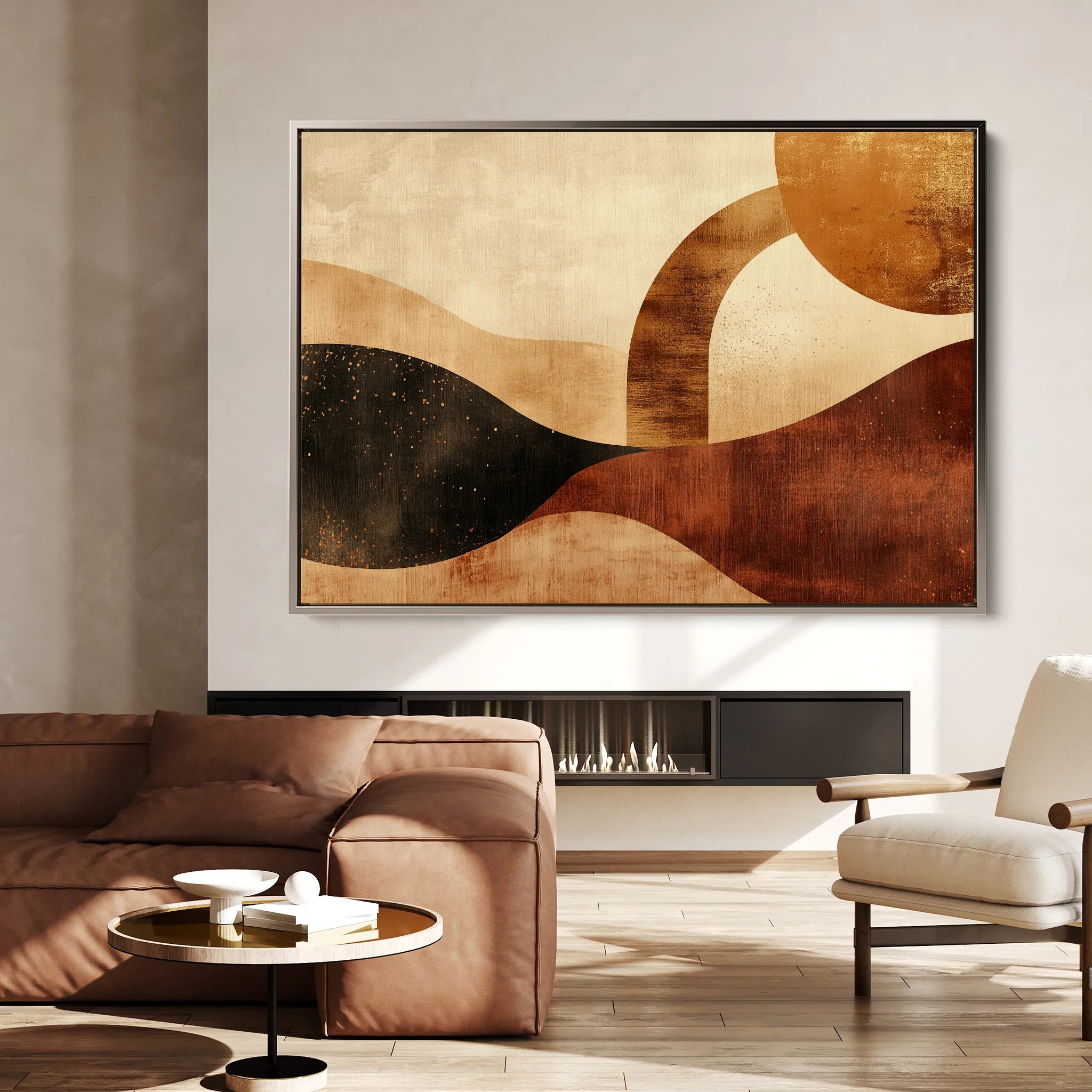 Boho Canvas Wall Art WAD224-BH 90 x 60 cm / Stretched on hidden frame