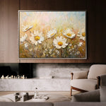 Floral Canvas Wall Art WAD224-F 90 x 60 cm / Stretched on hidden frame