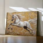 Horses 224 Canvas Art 90 x 60 cm / Stretched on hidden frame