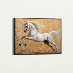 Horses 224 Canvas Art 90 x 60 cm / Stretched on hidden frame