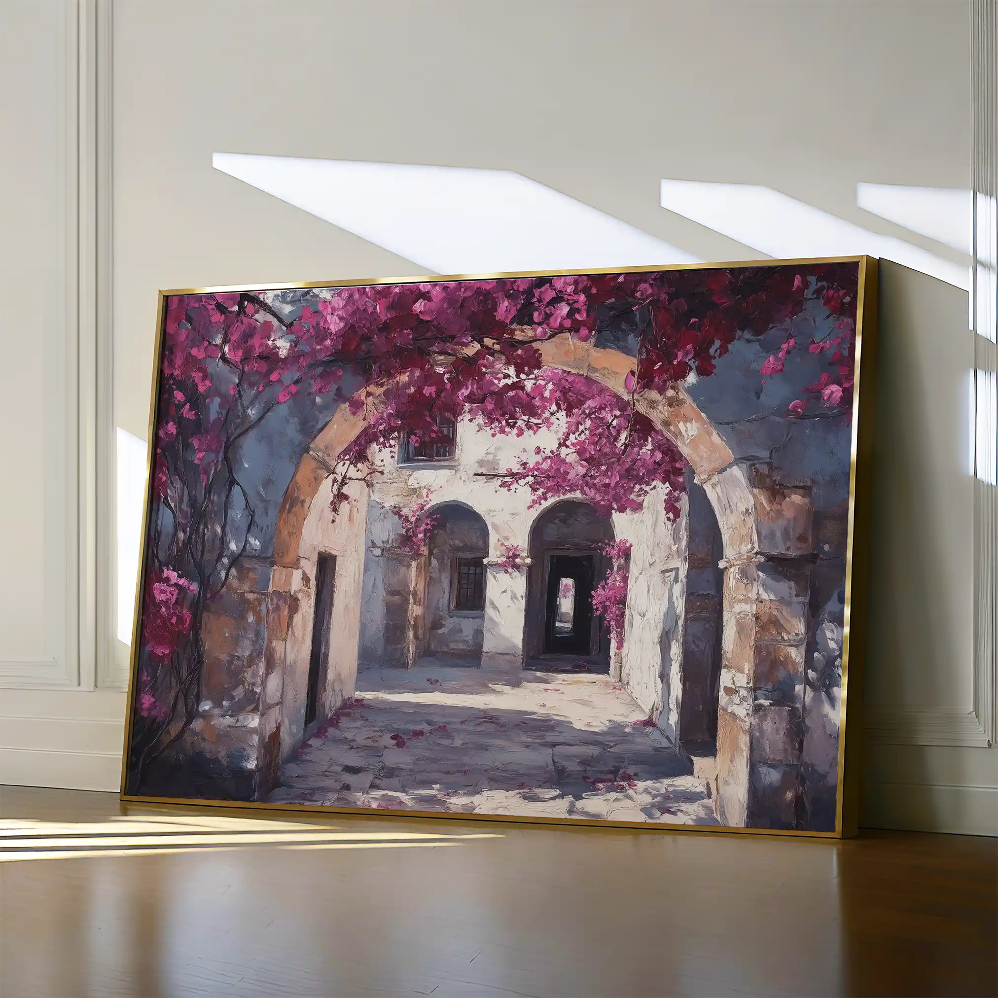 Landscape 224 Canvas Art 90 x 60 cm / Stretched on hidden frame