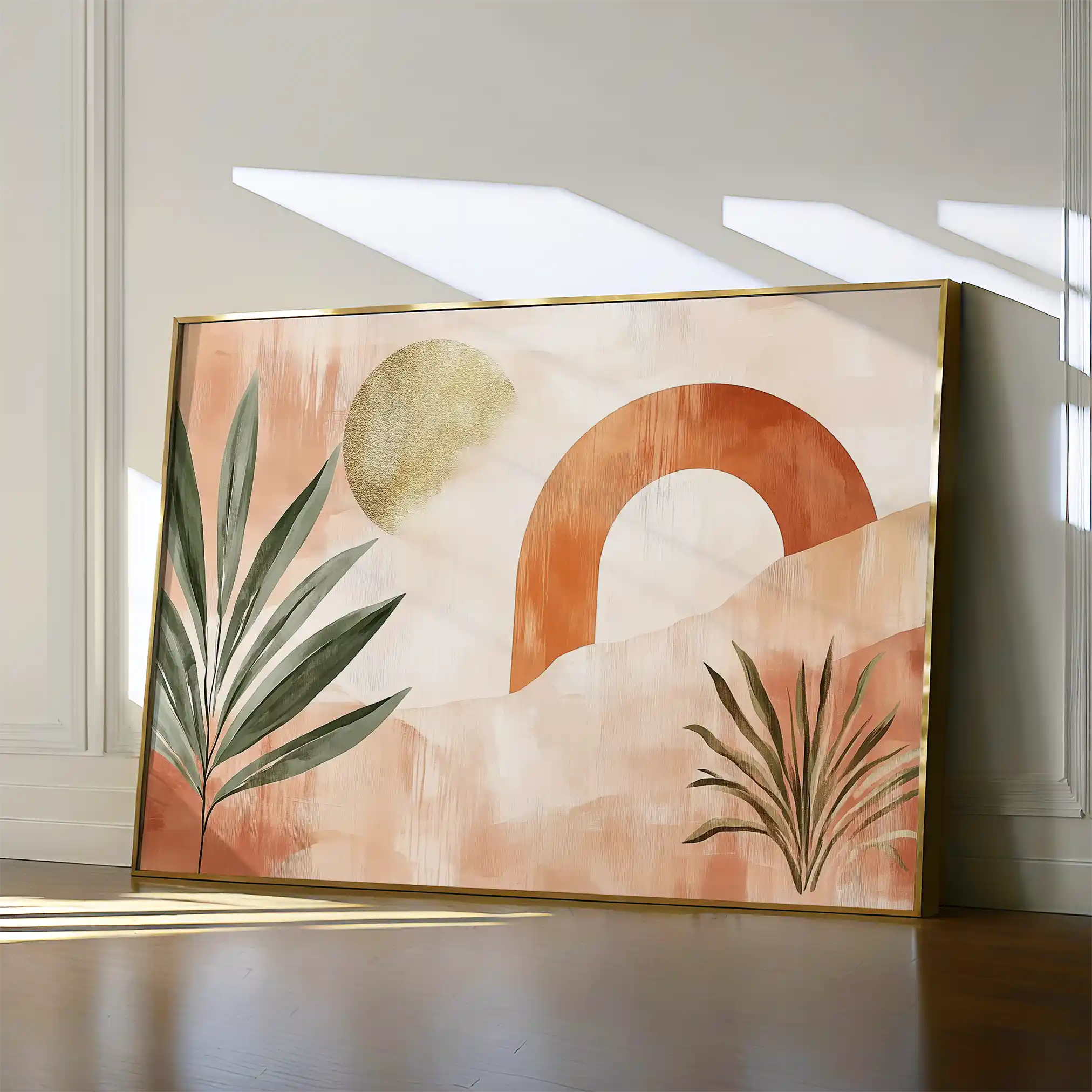 Boho 225 Canvas Art 90 x 60 cm / Stretched on hidden frame