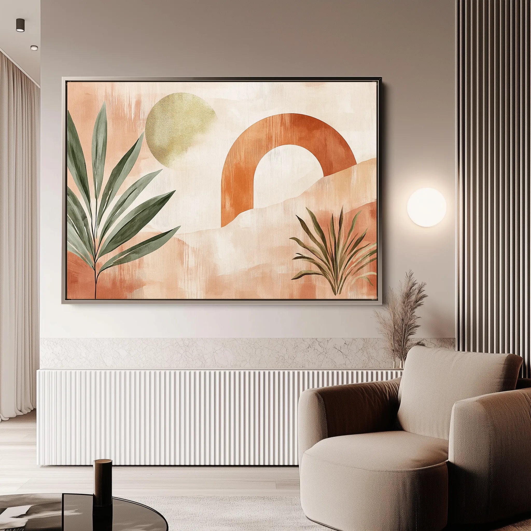 Boho Canvas Wall Art WAD225-BH 90 x 60 cm / Stretched on hidden frame