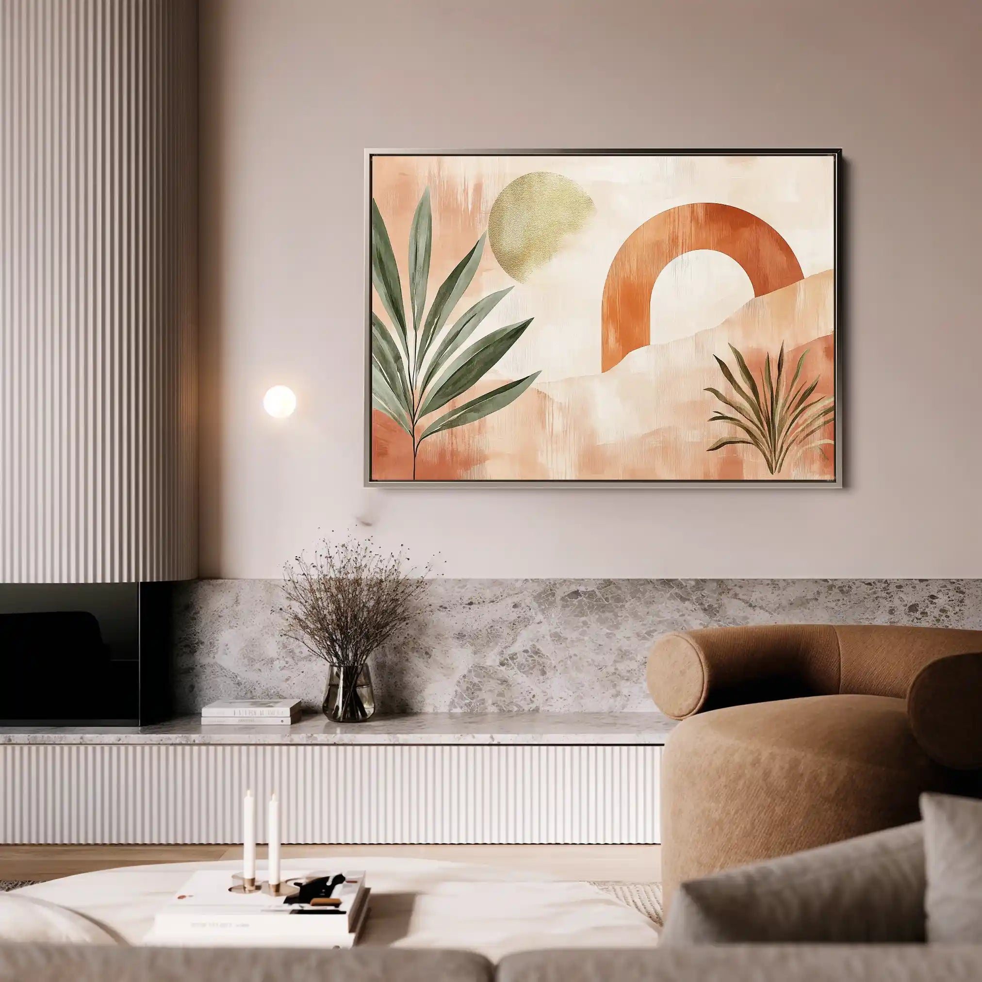 Boho 225 Canvas Art 90 x 60 cm / Stretched on hidden frame