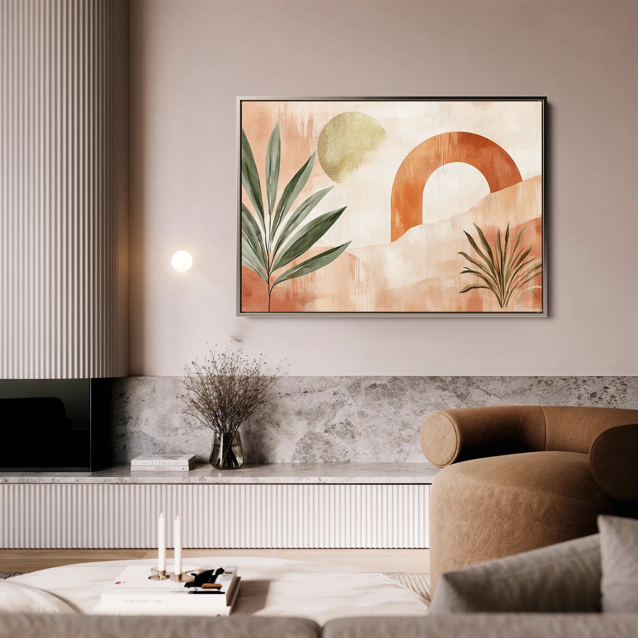 Boho Canvas Wall Art WAD225-BH 90 x 60 cm / Stretched on hidden frame