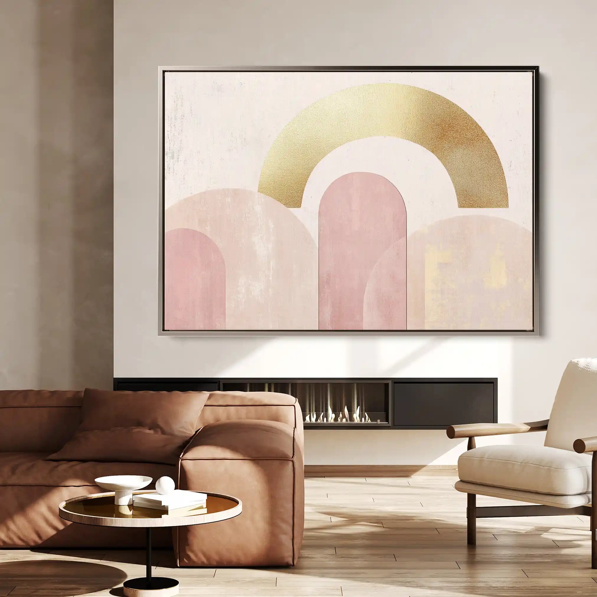 Boho 226 Canvas Art 90 x 60 cm / Stretched on hidden frame