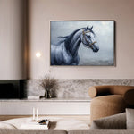 Horses 226 Canvas Art 90 x 60 cm / Stretched on hidden frame