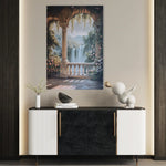 Landscape 226 Canvas Art 90 x 60 cm / Stretched on hidden frame