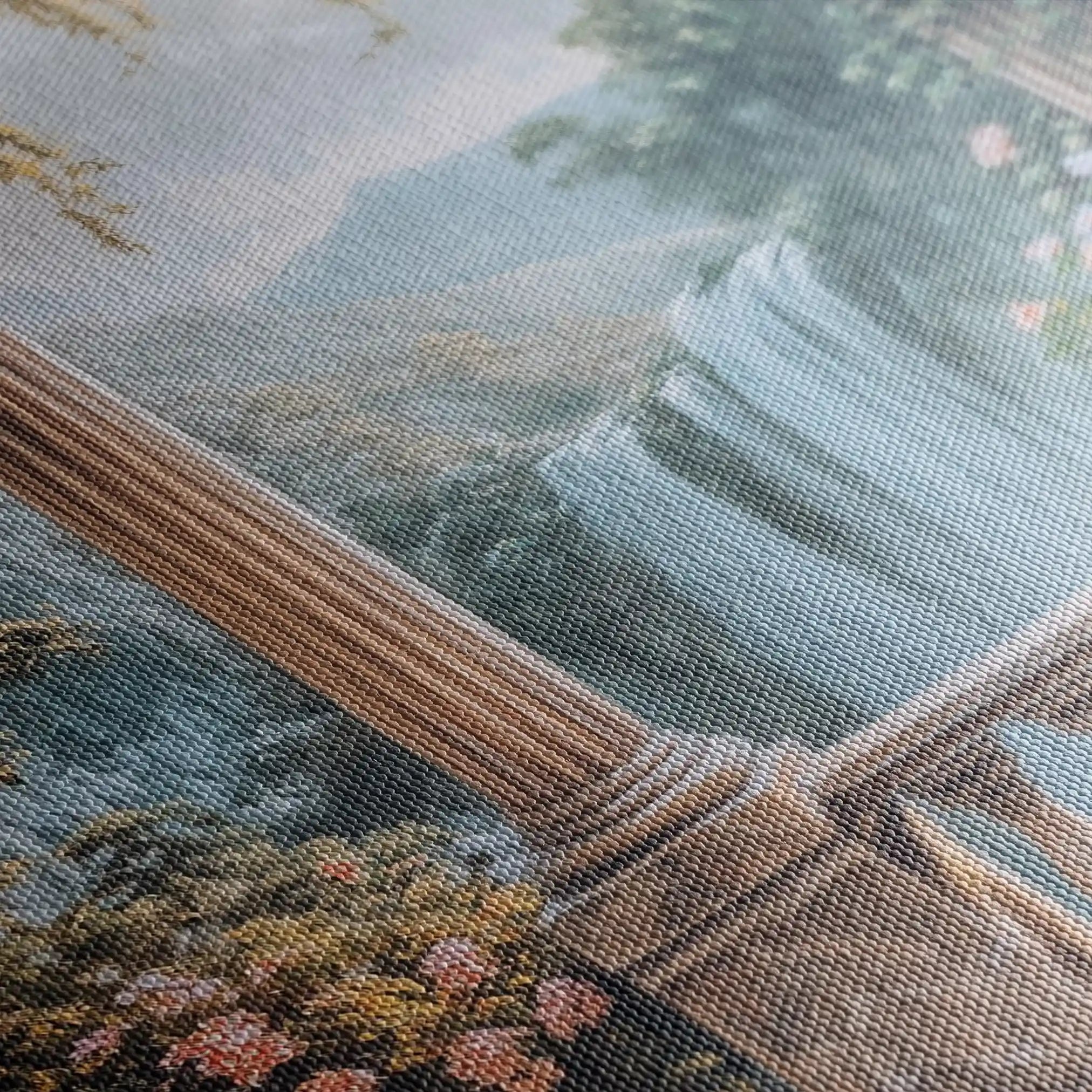 Landscape 226 Canvas Art 90 x 60 cm / Stretched on hidden frame