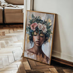 Portrait 226 Canvas Art 90 x 60 cm / Stretched on hidden frame