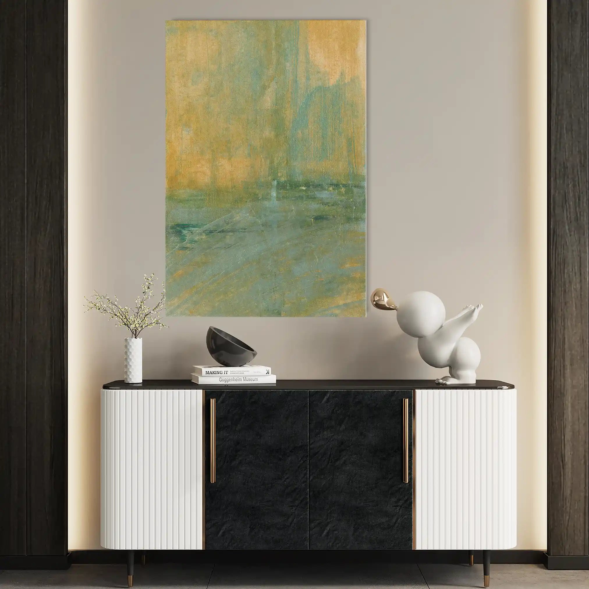 Abstract 227 Canvas Art 60 x 40 cm / Stretched on hidden frame