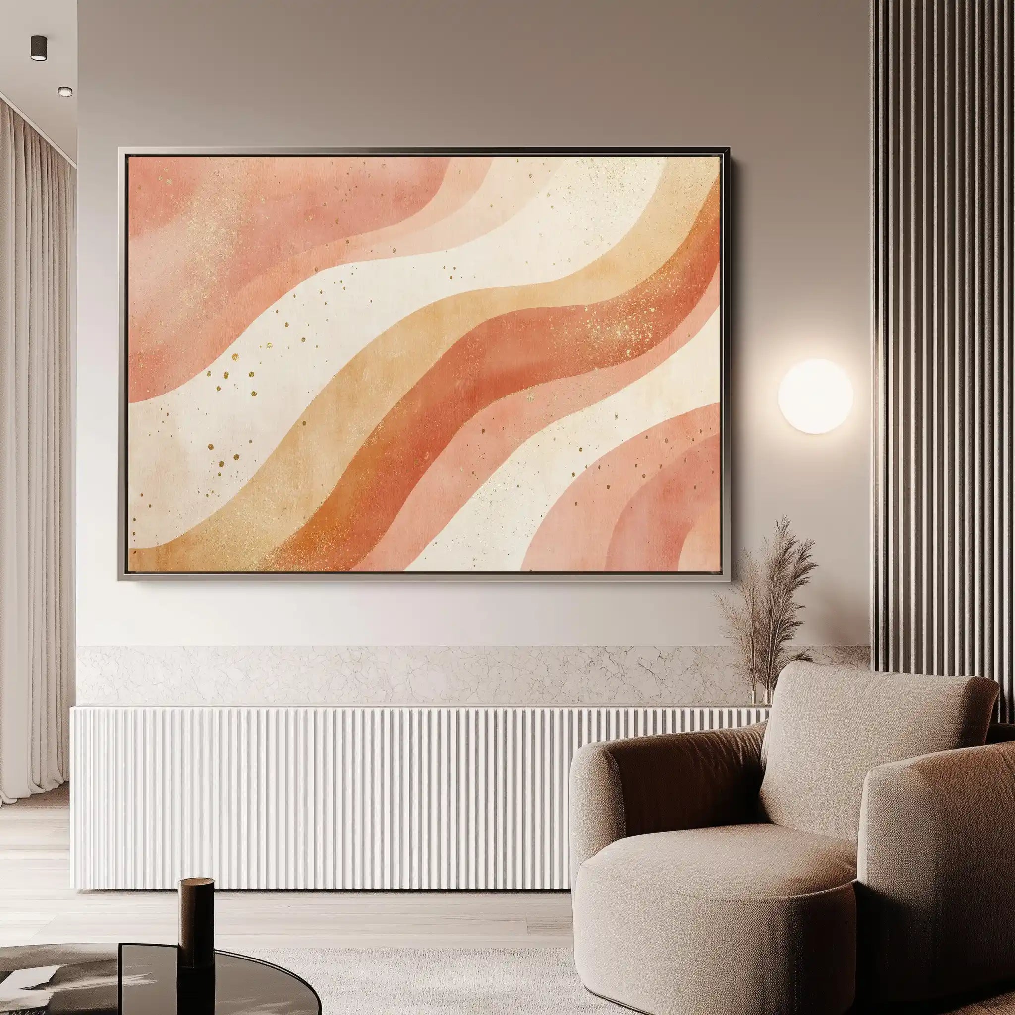 Boho 227 Canvas Art 90 x 60 cm / Stretched on hidden frame