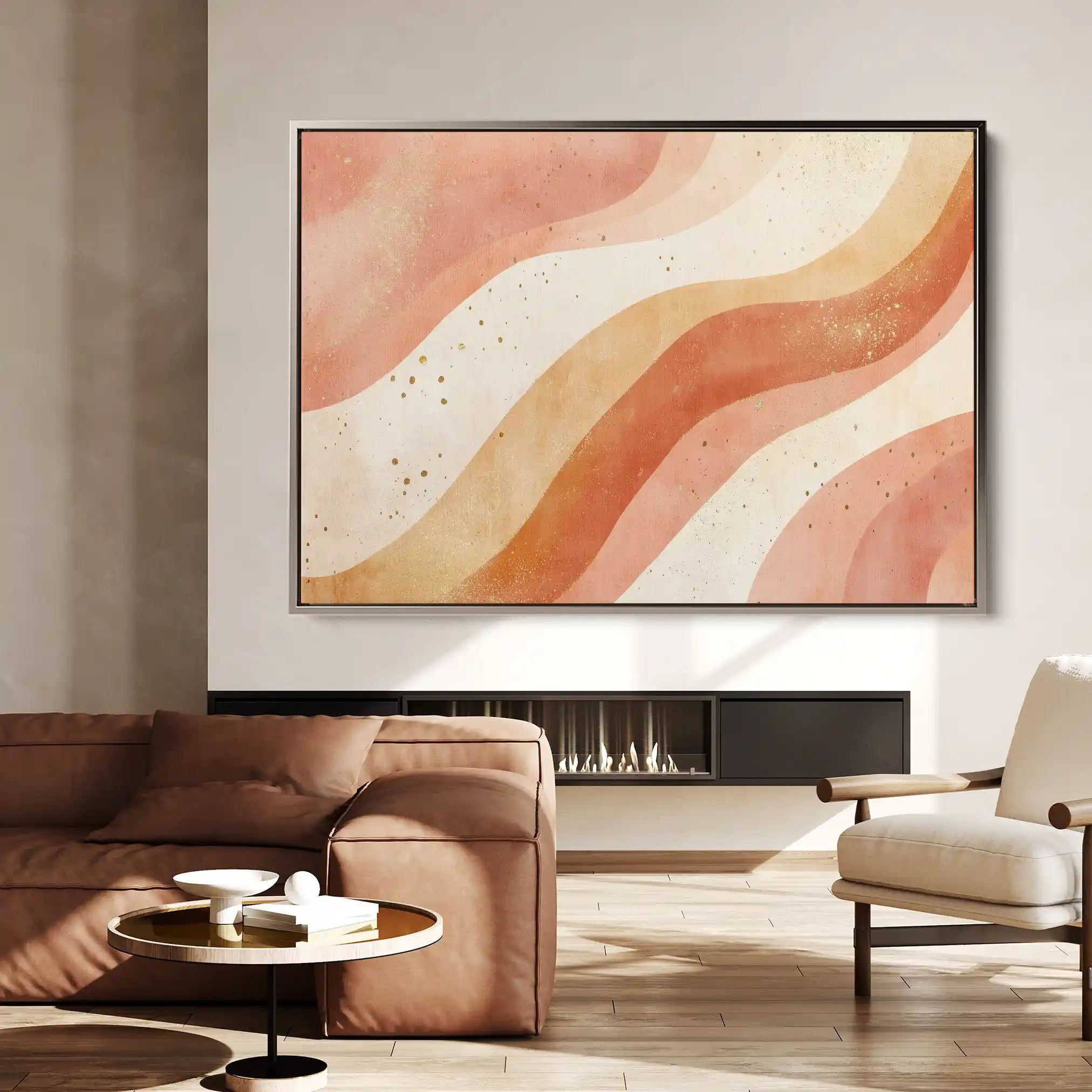 Boho 227 Canvas Art 90 x 60 cm / Stretched on hidden frame