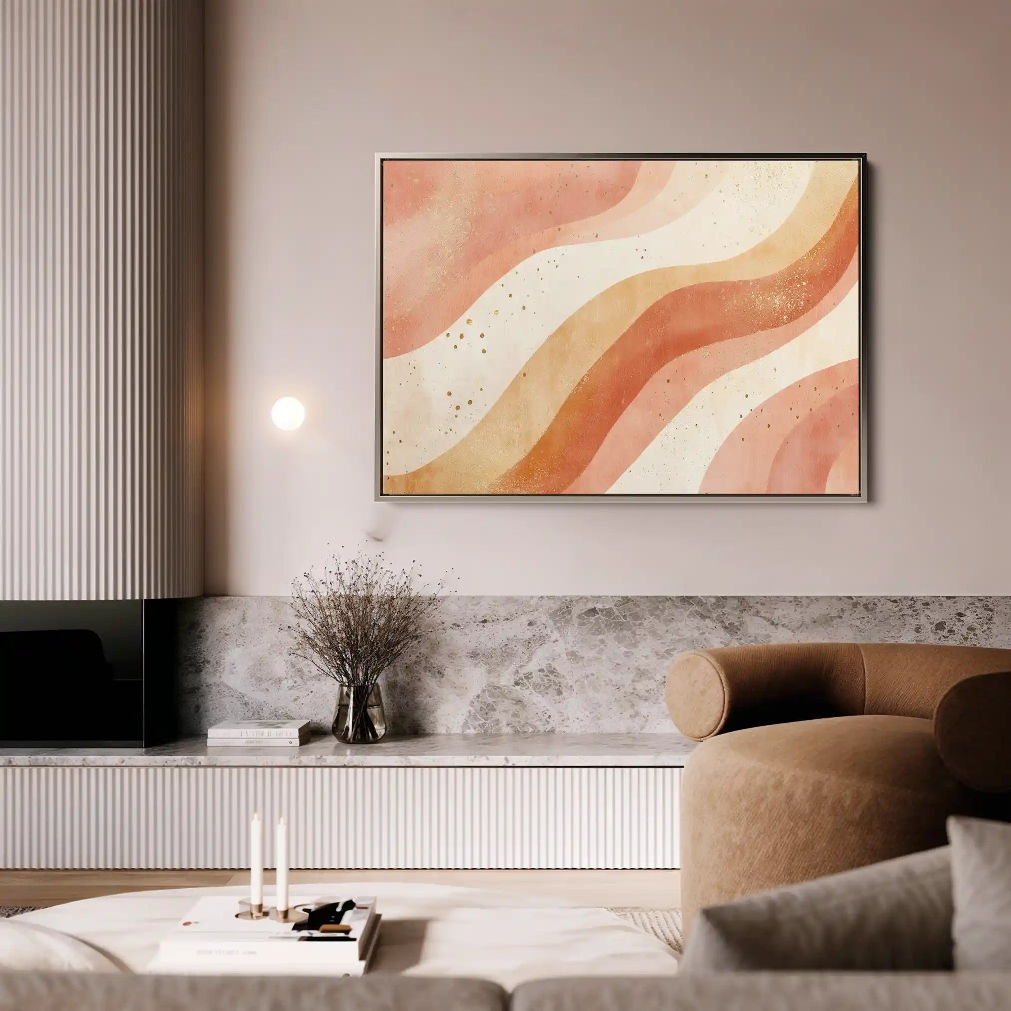 Boho 227 Canvas Art 90 x 60 cm / Stretched on hidden frame