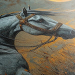 Horses 227 Canvas Art 90 x 60 cm / Stretched on hidden frame