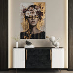 Portrait 227 Canvas Art 90 x 60 cm / Stretched on hidden frame