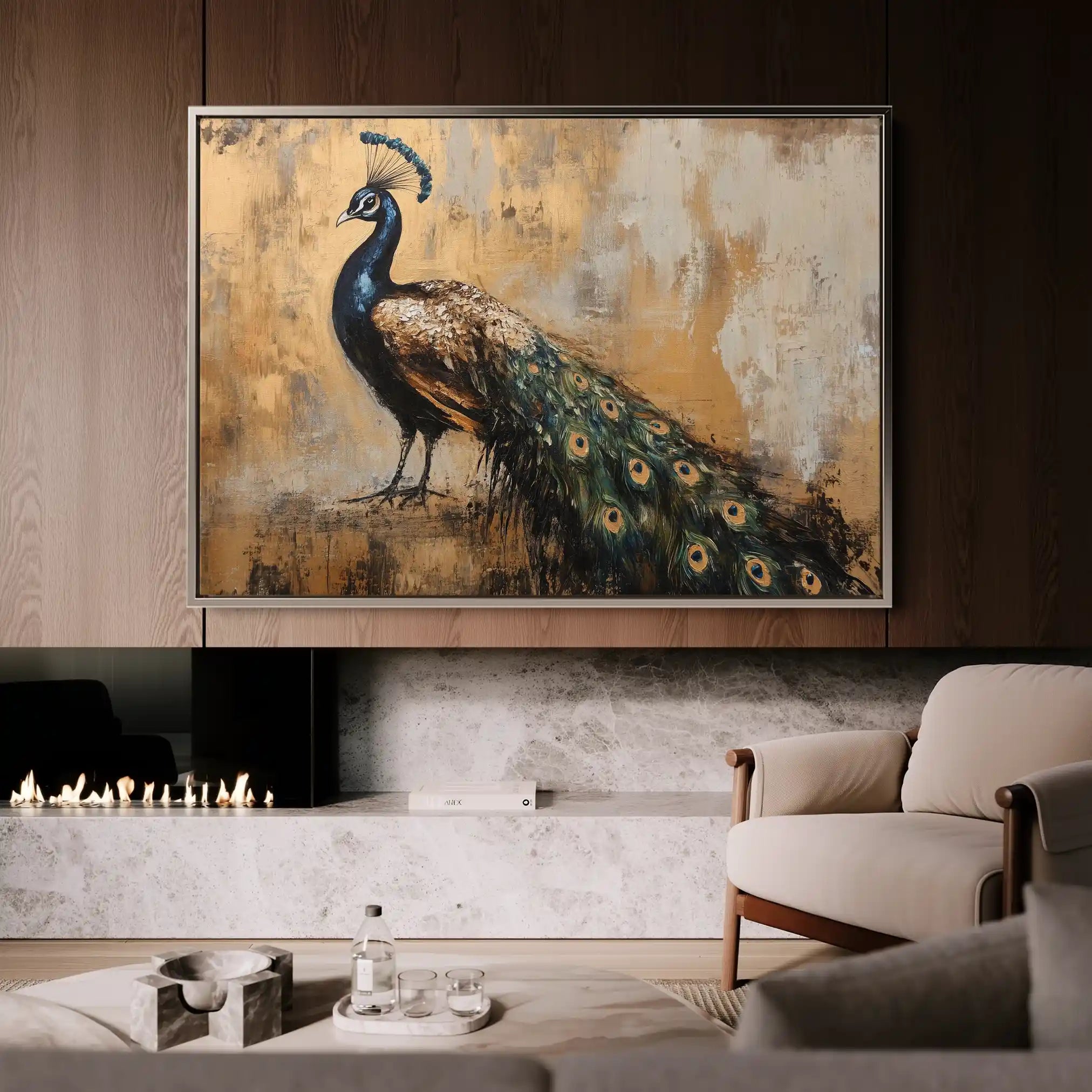Animals 228 Canvas Art 90 x 60 cm / Stretched on hidden frame