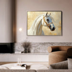 Horses 228 Canvas Art 90 x 60 cm / Stretched on hidden frame