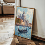 Landscape 228 Canvas Art 90 x 60 cm / Stretched on hidden frame