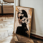 Portrait 228 Canvas Art 90 x 60 cm / Stretched on hidden frame