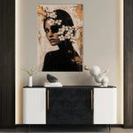 Portrait 228 Canvas Art 90 x 60 cm / Stretched on hidden frame