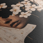 Portrait 228 Canvas Art 90 x 60 cm / Stretched on hidden frame