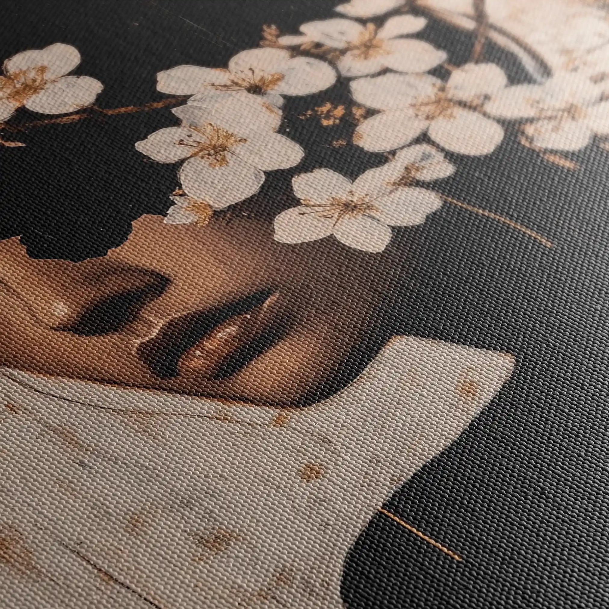 Portrait 228 Canvas Art 90 x 60 cm / Stretched on hidden frame