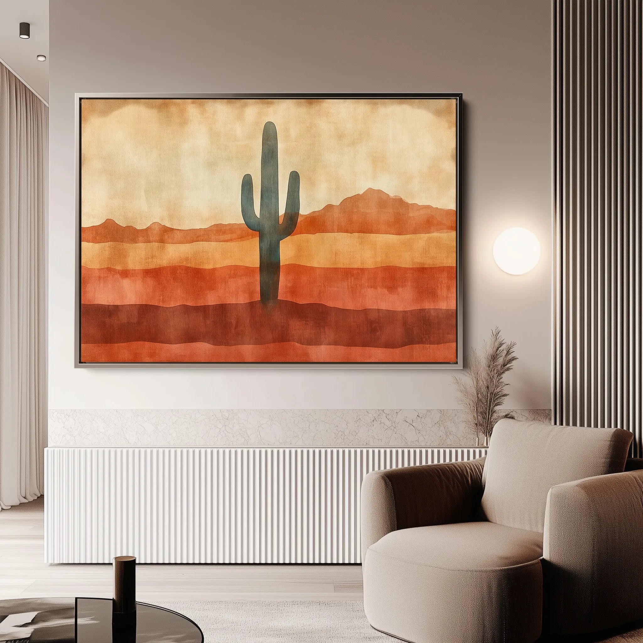 Boho Canvas Wall Art WAD229-BH 90 x 60 cm / Stretched on hidden frame