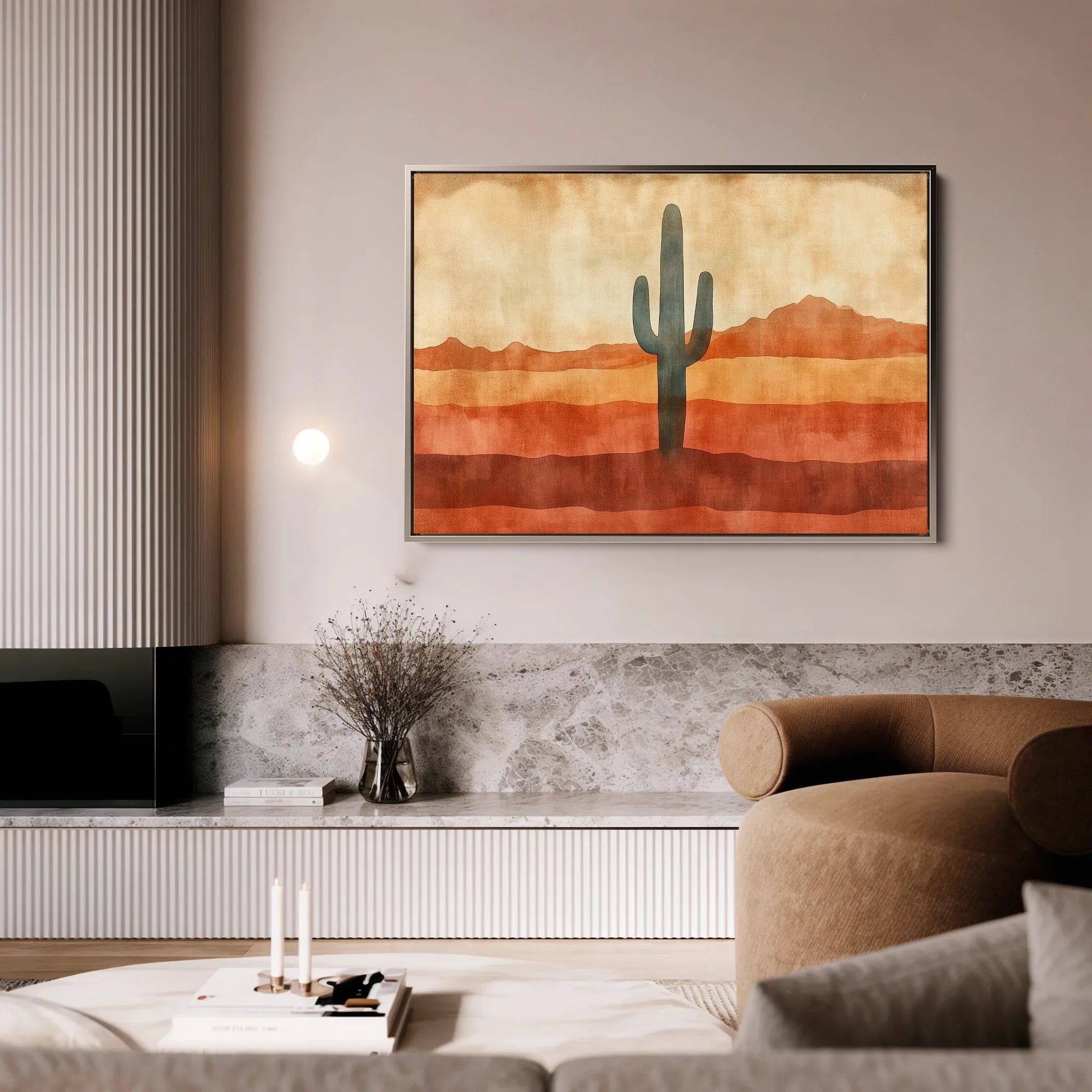 Boho Canvas Wall Art WAD229-BH 90 x 60 cm / Stretched on hidden frame
