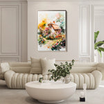 Landscape 229 Canvas Art 90 x 60 cm / Stretched on hidden frame