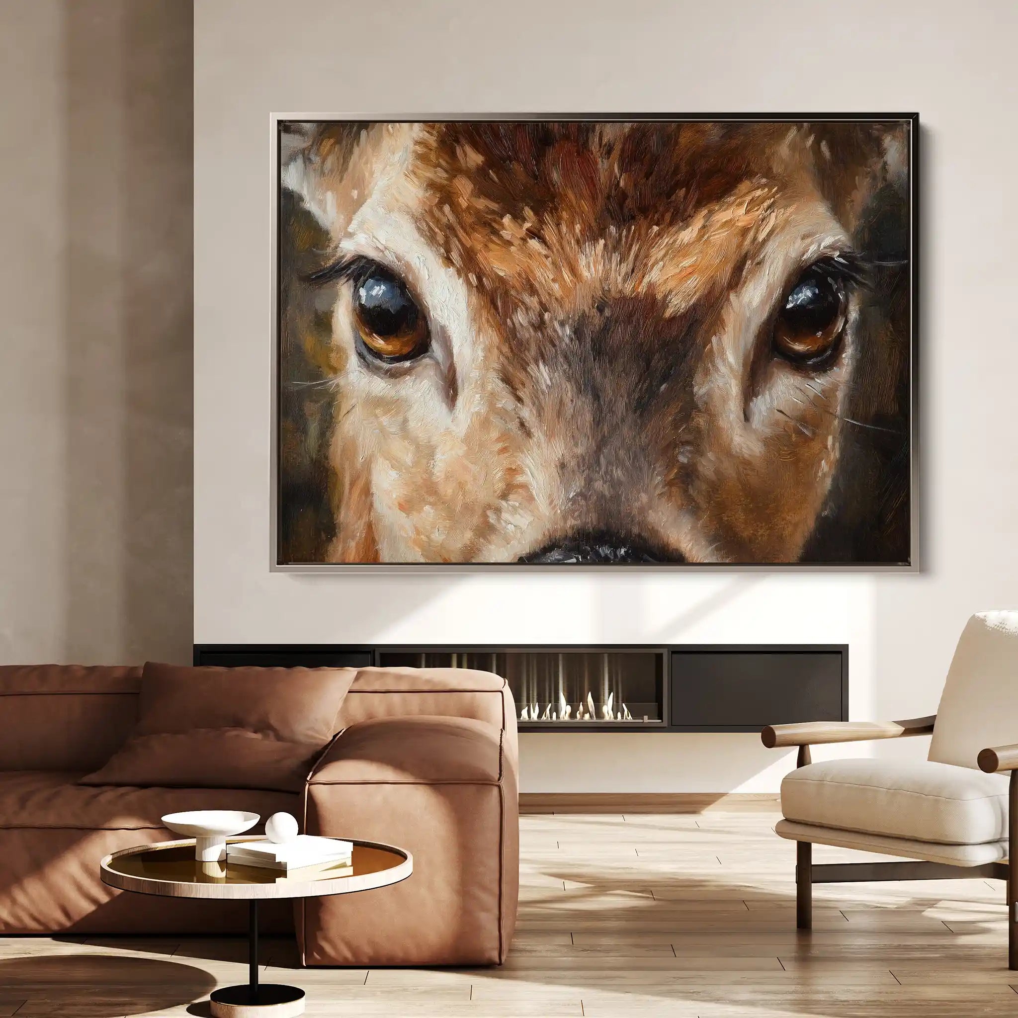 Animals 230 Canvas Art 90 x 60 cm / Stretched on hidden frame
